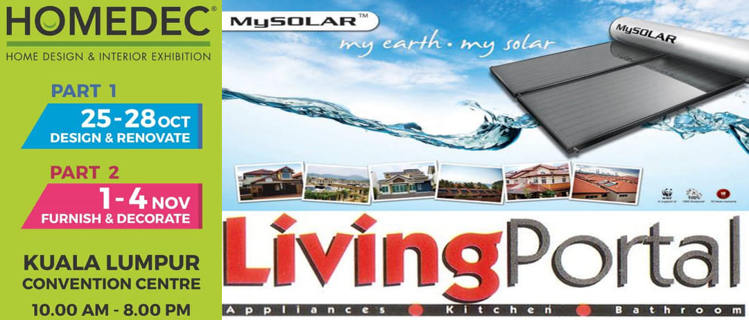 Homedec At KLCC with MYSOLAR & LIVING PORTAL